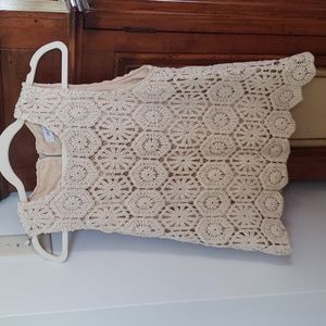 Greylin embroidered sleeveless top